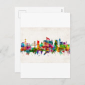 Lissabon Portugal Skyline Feestdagenkaart (Voorkant / Achterkant)