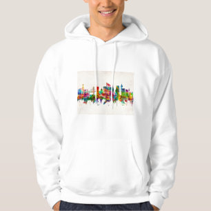 Lissabon Portugal Skyline Hoodie