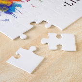 Lissabon Portugal Skyline Legpuzzel (Zijkant)