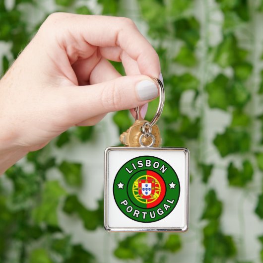 Lissabon Portugal Sleutelhanger (Hand)