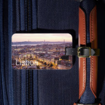 Lissabon Portugal Sunset Skyline Cityscape Souveni