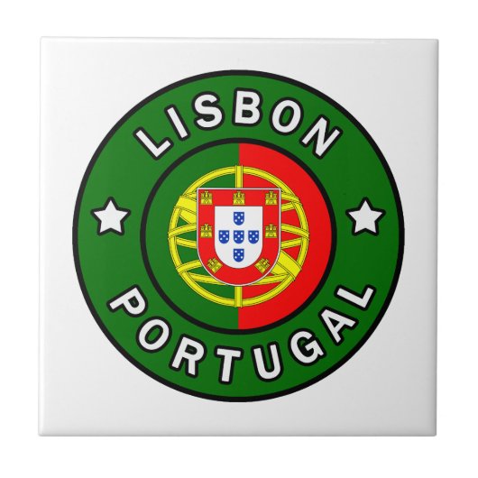 Lissabon Portugal Tegeltje (Voorkant)