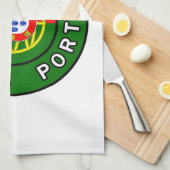 Lissabon Portugal Theedoek (Quarter Fold)