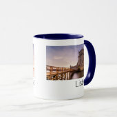 Lissabon Portugal Torre de Belém Sunset Holiday Mok (Voorkant rechts)