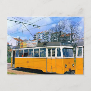 Lissabon Portugal Tram 1964 Briefkaart