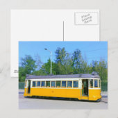 Lissabon Portugal Tram 1964 Briefkaart (Voorkant / Achterkant)