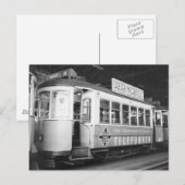Lissabon Portugal Tram 1969 Briefkaart (Voorkant / Achterkant)