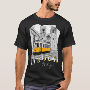 Lissabon Portugal Tram Portugal Souvenirs Lisboa L T-shirt