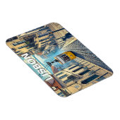 Lissabon Portugal Travel Bica kabelbaan Magneet (Rechterzijde)