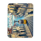 Lissabon Portugal Travel Bica kabelbaan Magneet (Verticaal)
