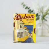 Lissabon-   Portugalbriefkaart voor reizen Briefkaart (Staand voorkant)