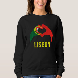 Lissabon Portugese Stad Liefde Portugal Vlag Trui