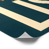 Lissabon Reisadvertentie Poster (Hoek)