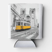 Lissabon Retro Tram Portugal  Streetcar Blikjeskoeler (Voorkant)