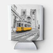 Lissabon Retro Tram Portugal  Streetcar Blikjeskoeler (Achterkant)