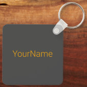 Lissabon Retro Tram Portugal Streetcar Sleutelhanger (Achterkant)