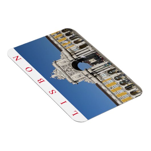 Lissabon Rua Augusta Arch fridge magnet Magneet (Rechterzijde)