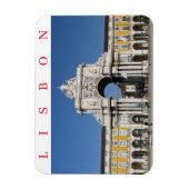 Lissabon Rua Augusta Arch fridge magnet Magneet (Verticaal)