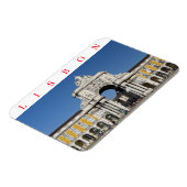 Lissabon Rua Augusta Arch fridge magnet Magneet (Linkerzijde)