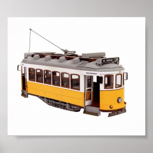 Lissabon Souvenir Poster (Voorkant)