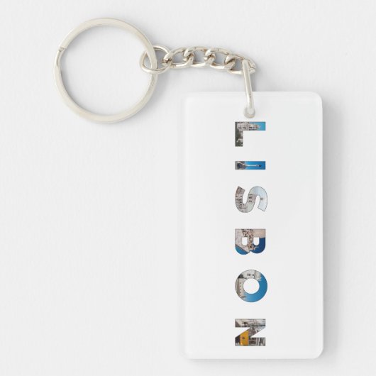 lissabon - stad portugal - symbool sleutelhanger (Voorkant)