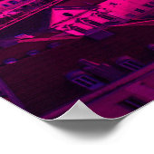 Lissabon-stad Poster (Hoek)