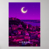 Lissabon-stad Poster (Voorkant)