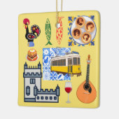 Lissabon Stadssymbolen Keramisch Ornament (Links)