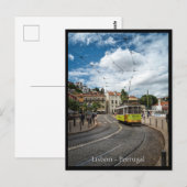 Lissabon Street, Portugal Briefkaart (Voorkant / Achterkant)