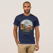 Lissabon T-shirt (Voorkant volledig)