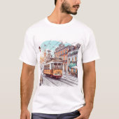 Lissabon T-shirt (Voorkant)