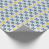 Lissabon  tegels of azulejo patroon cadeaupapier (Hoek)