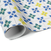 Lissabon  tegels of azulejo patroon cadeaupapier (Rol Hoek)