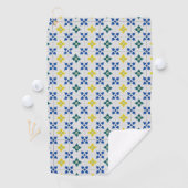 Lissabon tegels of azulejo patroon golfhanddoek (Insitu)