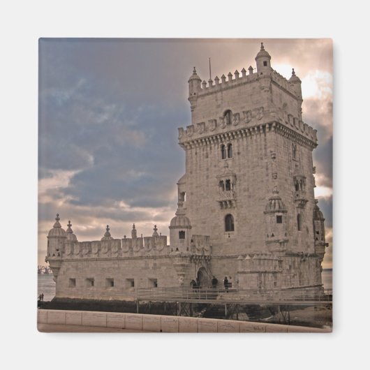 Lissabon Torre de Belém Magnet (Voorkant)