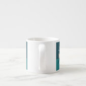 Lissabon Tower van Belem in het klassieke postermo Espresso Kop (Achterkant)