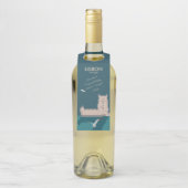 Lissabon Tower van Belem in het klassieke postermo Flessenhanger (Op fles)