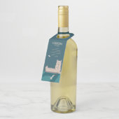 Lissabon Tower van Belem in het klassieke postermo Flessenhanger (Schuin)