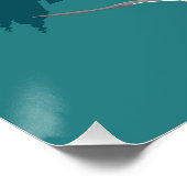 Lissabon Tower van Belem in het klassieke postermo Perfect Poster (Hoek)