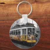 Lissabon Tram 28 | Eletrico 28 Lissabon Sleutelhanger (Voorkant)