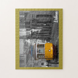 Lissabon Tram Jigzaag Puzzle Legpuzzel