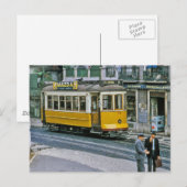 Lissabon-tram op Child of God Street, 1967 Briefkaart (Voorkant / Achterkant)