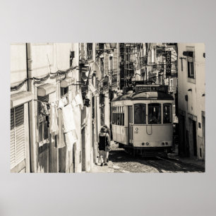 Lissabon-tram Poster