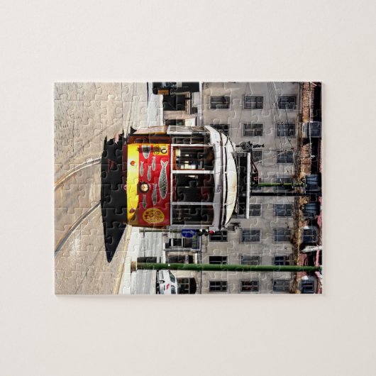 Lissabon Tram Puzzle Legpuzzel (Horizontaal)