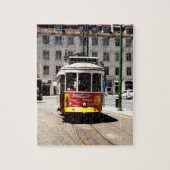 Lissabon Tram Puzzle Legpuzzel (Verticaal)