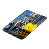 Lissabon tram uitzicht koelkastmagneet magneet (Linkerzijde)