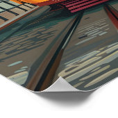 Lissabon Tramlijnen: Navigeren door de skyline van Poster (Hoek)