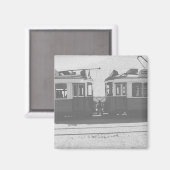 Lissabon trams magneet (Voorkant / Achterkant)