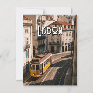Lissabon Travel Briefkaart