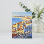 Lissabon Travel briefkaart (Staand voorkant)